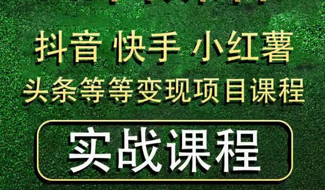 零基础入门短视频全攻略：手机拍剪运营直播一站式教学